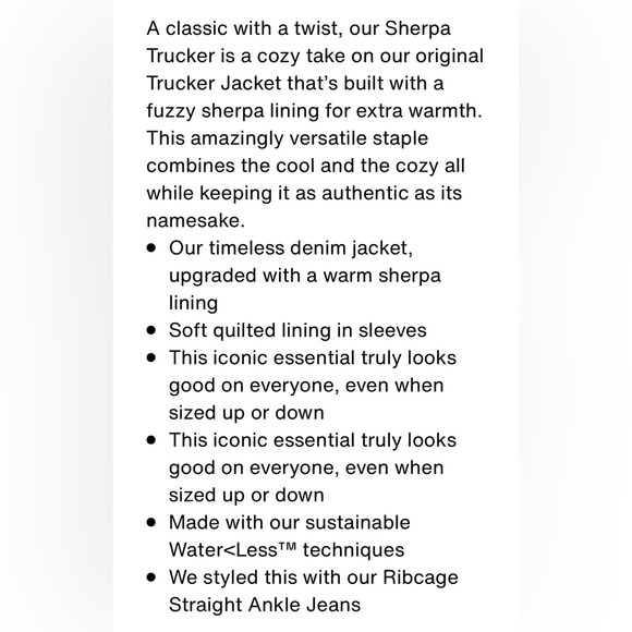 ORIGINAL SHERPA TRUCKER JACKET - Picture 5 of 6